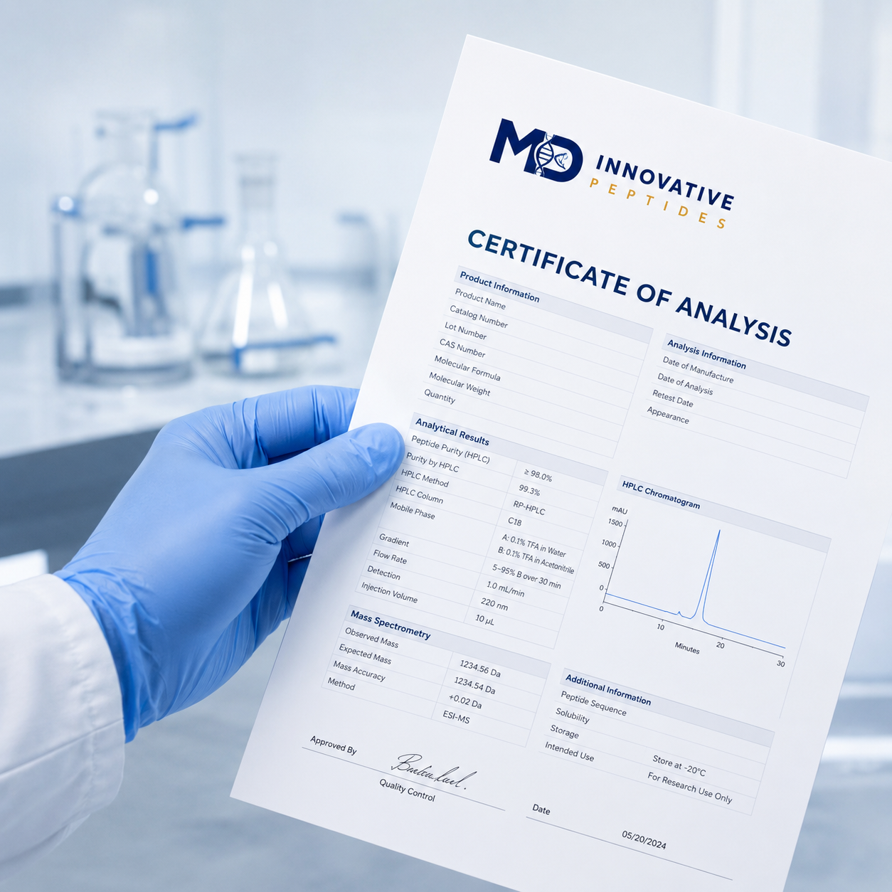 How to Read a Peptide COA
